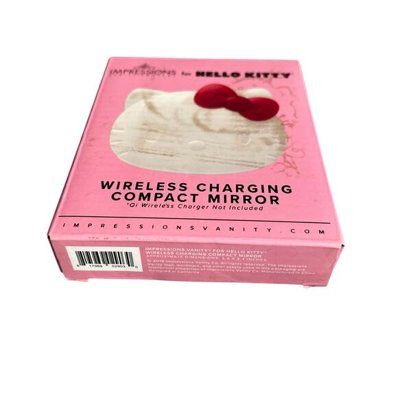 Impressions for Hello Kitty Wireless Charging Compact Mirror White - Picture 2 of 10